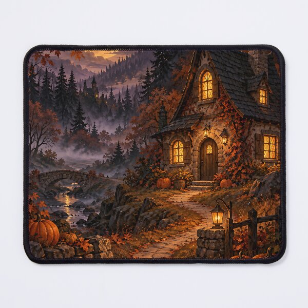 Item preview, Halloween Haunted House designed and sold by RobertMartinArt.