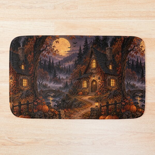Item preview, Halloween Haunted House designed and sold by RobertMartinArt.