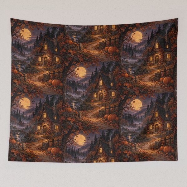 Item preview, Halloween Haunted House designed and sold by RobertMartinArt.