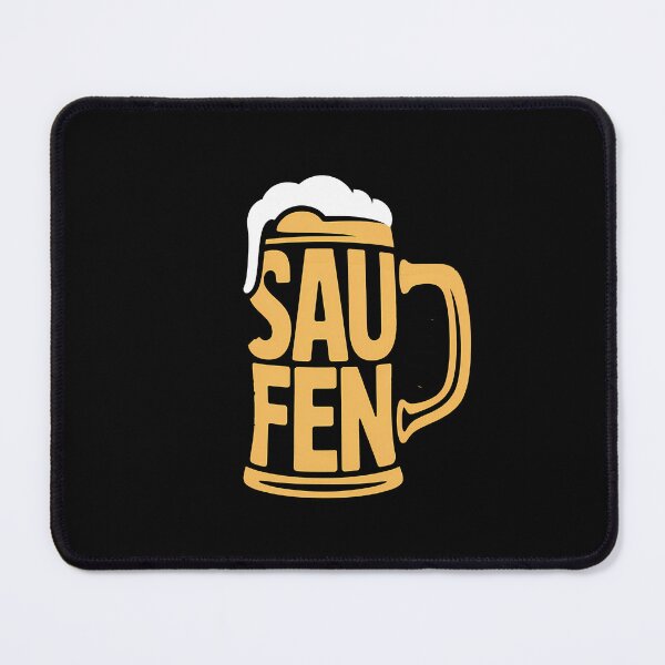 Item preview, Saufen – lustiger Party Spruch zum Feiern designed and sold by LoFizzy.