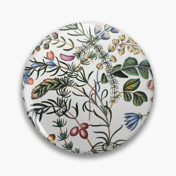 Item preview, Woodland Herbarium | English Cottage Botanical Herb Pattern designed and sold by Tamas Das.