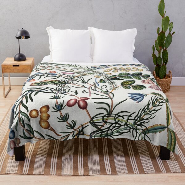 Item preview, Woodland Herbarium | English Cottage Botanical Herb Pattern designed and sold by Tamas Das.