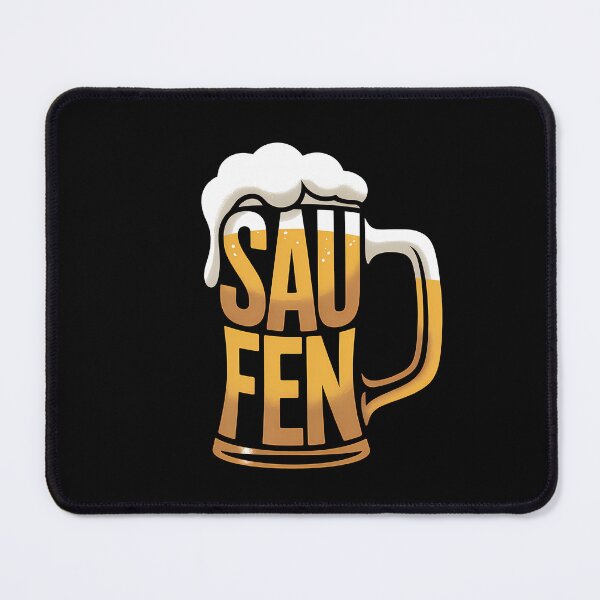 Item preview, Saufen – lustiger Party Spruch zum Feiern designed and sold by LoFizzy.