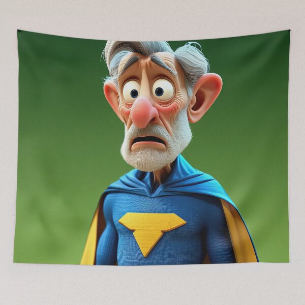 Item preview, Old Fart as a Superhero designed and sold by Colin Bentham.
