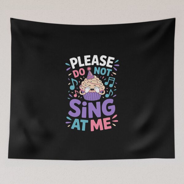 Item preview, PLEASE DO NOT SING AT ME designed and sold by jkrphoto.