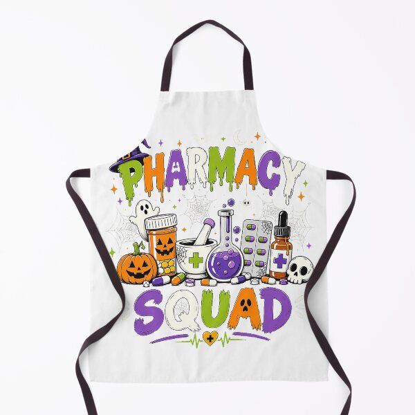Item preview, Pharmacy Squad Spooky Halloween Pharmacist Costume Premium Tri-Blend T-Shirt designed and sold by Alan Cruz.