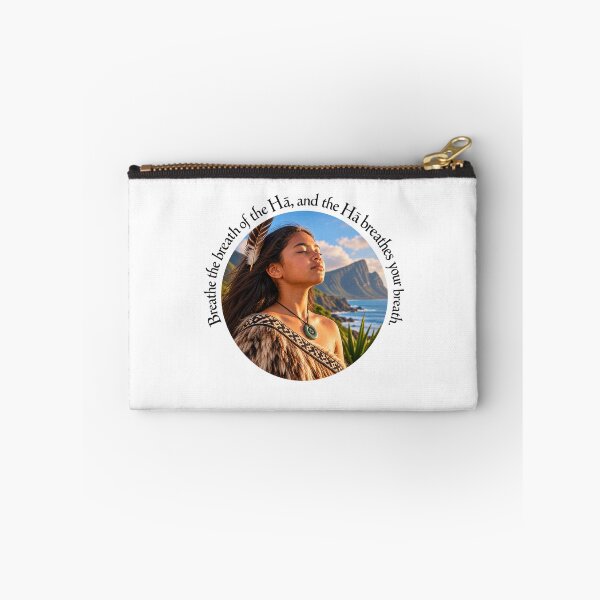 Item preview, Hawaii Resilience Proverb - Breathe the breath of the Hā | Pacific Art designed and sold by ShakaLife.org.