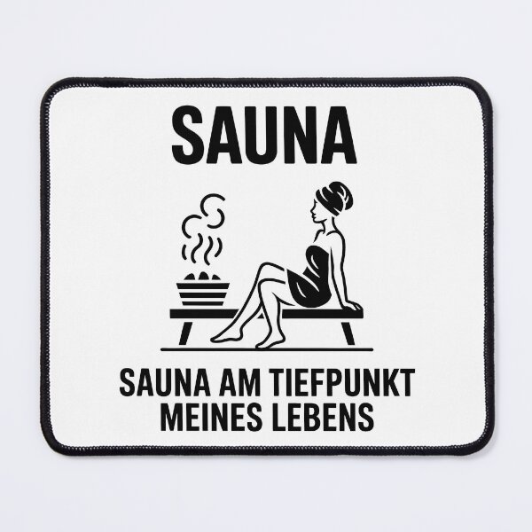 Item preview, Sauna am tiefpunkt – Deutsche Memes Wortspiel Design designed and sold by LoFizzy.