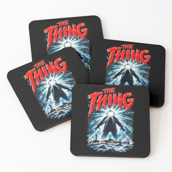 Item preview, The Thing Horror Movie T-Shirt – Vintage Antarctic Monster Horror Design designed and sold by DopeyRobot.