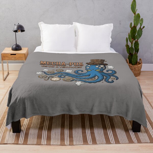 Item preview, Cool Blue Octopus Mascot Design-10 designed and sold by PatrickMalchare.