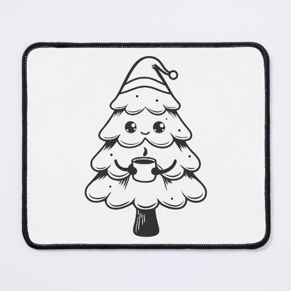 Item preview, Christmas Tree with Coffee Cup Funny Classic Gift 1 designed and sold by OneLine Studio.