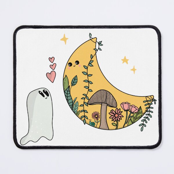 Item preview, Ghost And Moon Love Ghost Moon Garden designed and sold by OllieKotaDes.