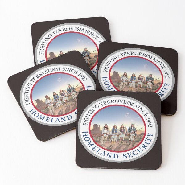 Item preview, native homeland security american 1492 logo designed and sold by VWscout2.
