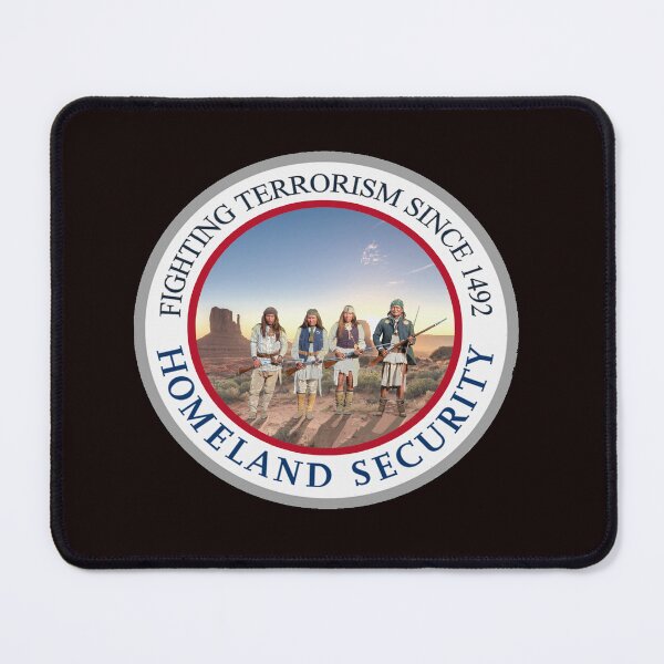 Item preview, native homeland security american 1492 logo designed and sold by VWscout2.