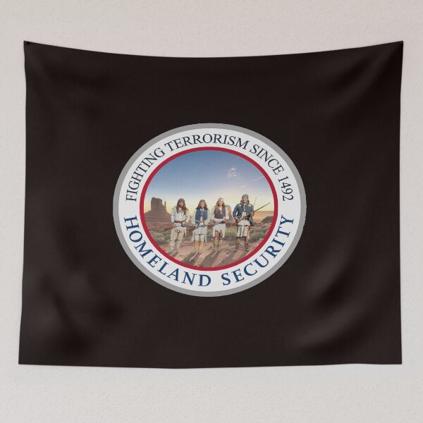 Item preview, native homeland security american 1492 logo designed and sold by VWscout2.