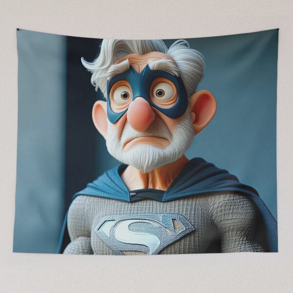 Item preview, Old Fart as a Superhero designed and sold by Colin Bentham.