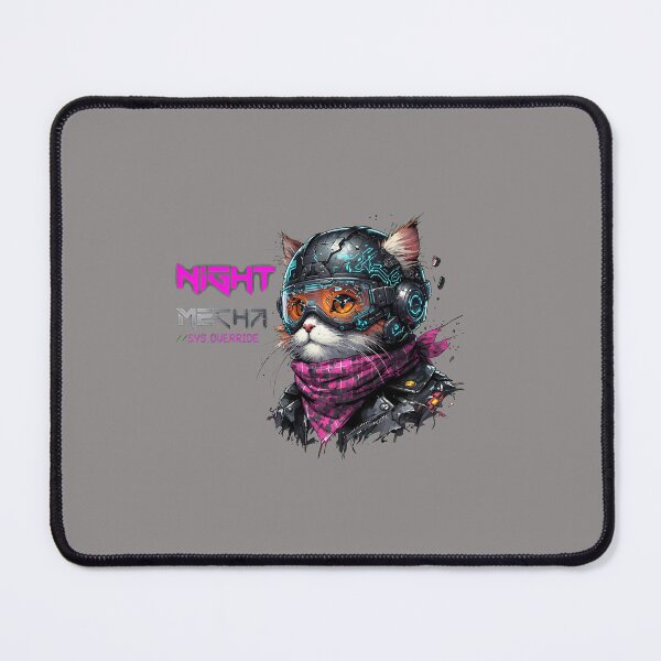 Item preview, Cool Cat Biker Helmet Goggles Bandana Tee-19 designed and sold by PatrickMalchare.