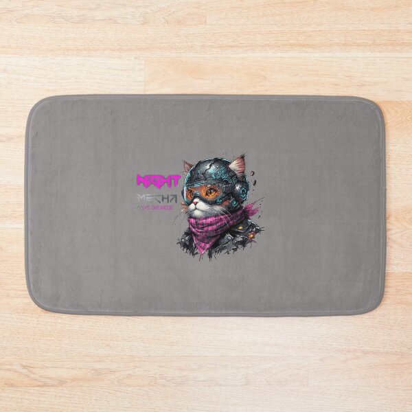 Item preview, Cool Cat Biker Helmet Goggles Bandana Tee-19 designed and sold by PatrickMalchare.