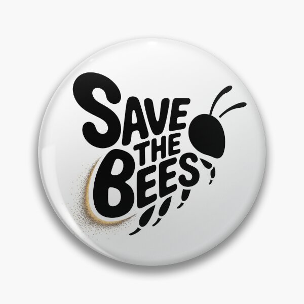Item preview, Save The Bees – Bold Typography Environmental Bee Design designed and sold by LoFizzy.