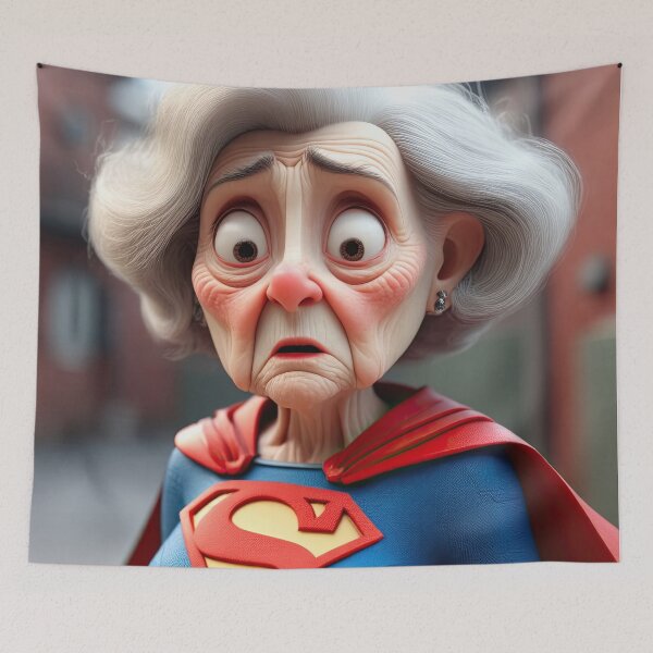 Item preview, Old Fart as a Superhero designed and sold by Colin Bentham.