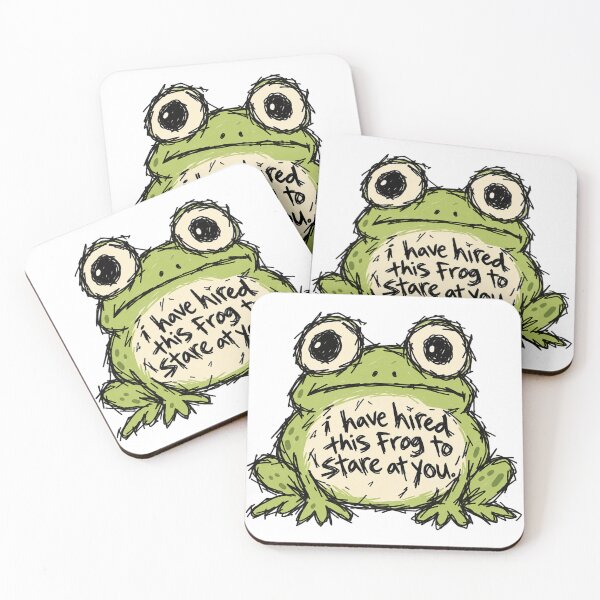 Item preview, I Hired This Frog To Stare At You designed and sold by MonkiFlipp.