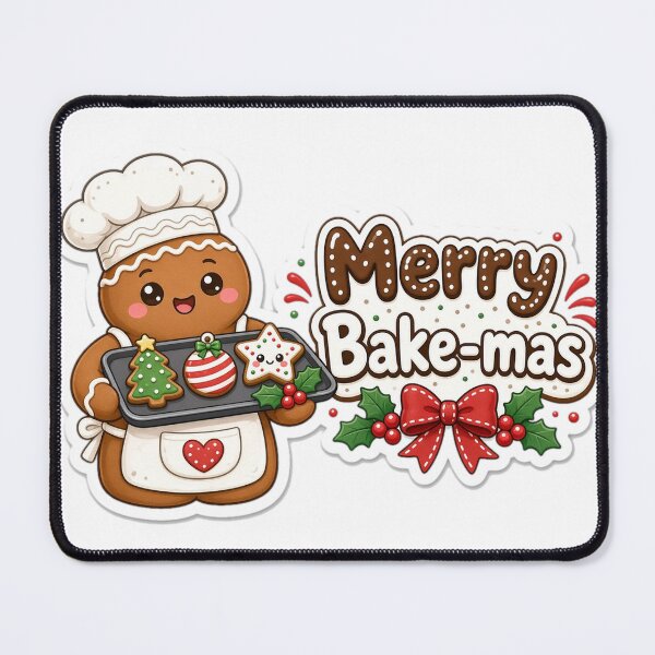 Item preview, Baker Christmas Merry Bake-mas Gift designed and sold by Soft Merch.