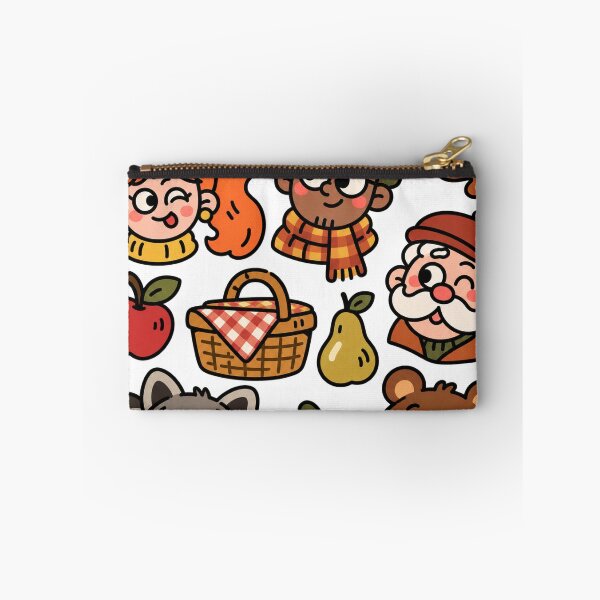 Item preview, Autumn Harvest Picnic People and Animal Doodles	 designed and sold by The198X.