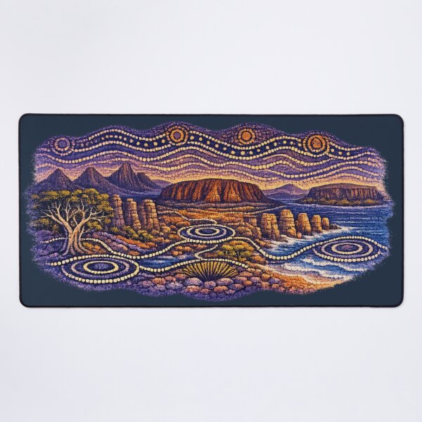 Item preview, Aussie Outback scene at Twilight designed and sold by PhotosByG.
