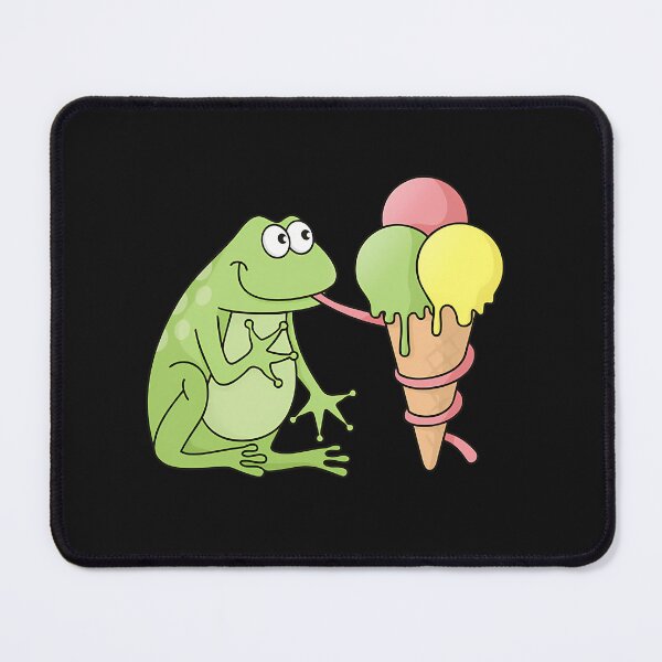 Item preview, Frog With Icecream Pattern designed and sold by AratPrime.