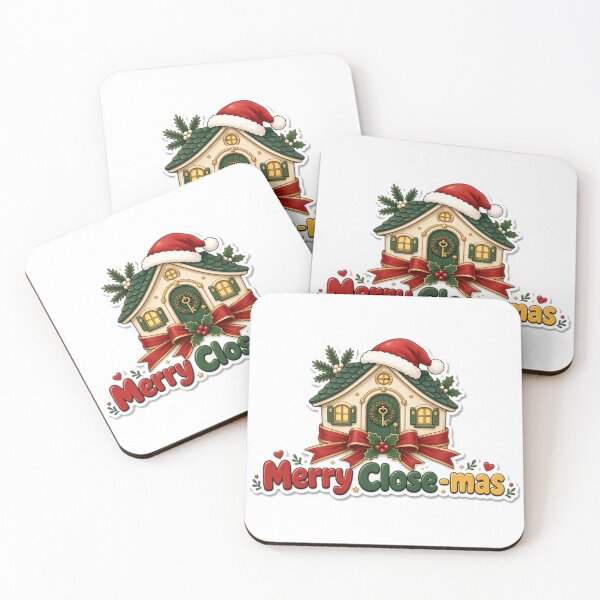 Item preview, Real Estate Agent Christmas Merry Close-mas Gift designed and sold by Soft Merch.