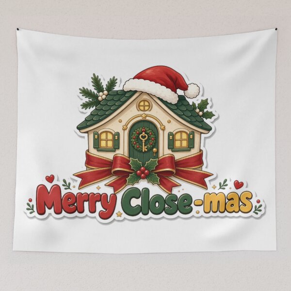 Item preview, Real Estate Agent Christmas Merry Close-mas Gift designed and sold by Soft Merch.