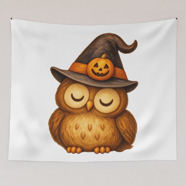 Item preview, Halloween Owl designed and sold by Whatever Works.