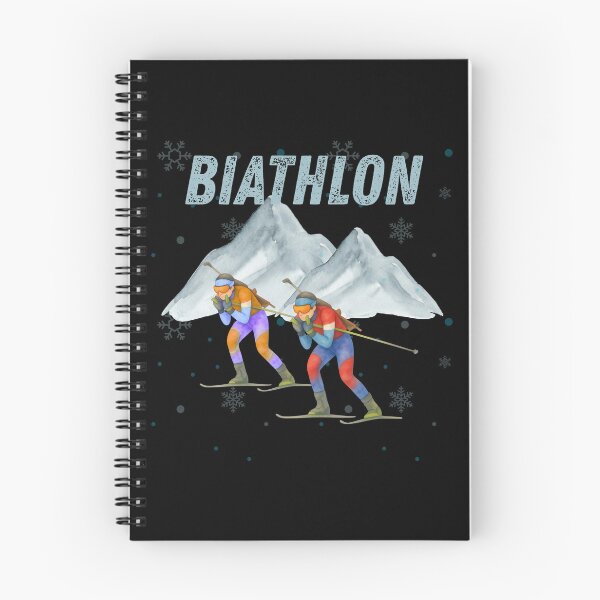 Item preview, Biathletes and Mountains Men Women Biathlon Ski designed and sold by Guess4best.