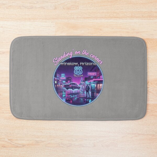 Item preview, Corner Winslow AZ Watercolor Music Tribute-64 designed and sold by ManuelSynder.