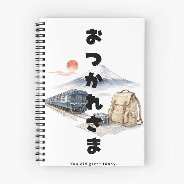 Item preview, Otsukaresama - Good Job | Japan Train Trip | Japanese Design designed and sold by JapanMemoir.