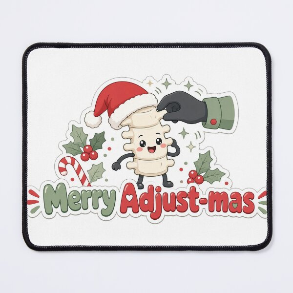 Item preview, Chiropractor Christmas Merry Adjust-mas Gift designed and sold by Soft Merch.