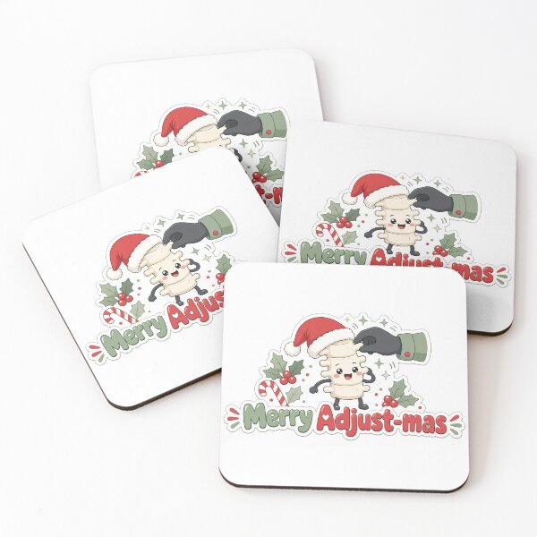 Item preview, Chiropractor Christmas Merry Adjust-mas Gift designed and sold by Soft Merch.