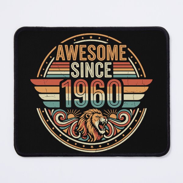 Item preview, Awesome Since 1960 Born In 1960 Birthday Celebration designed and sold by SofiBlair.