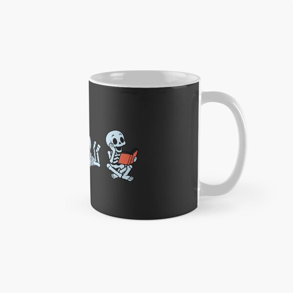 Item preview, Spooky Blue Skeleton Book Club designed and sold by MavtM.