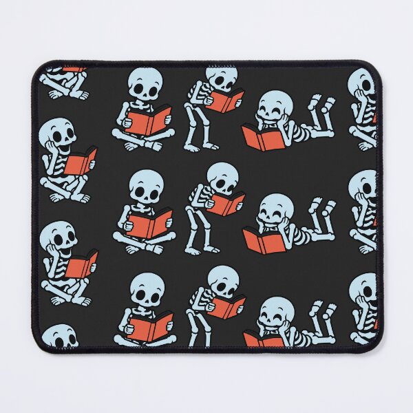 Item preview, Spooky Blue Skeleton Book Club designed and sold by MavtM.
