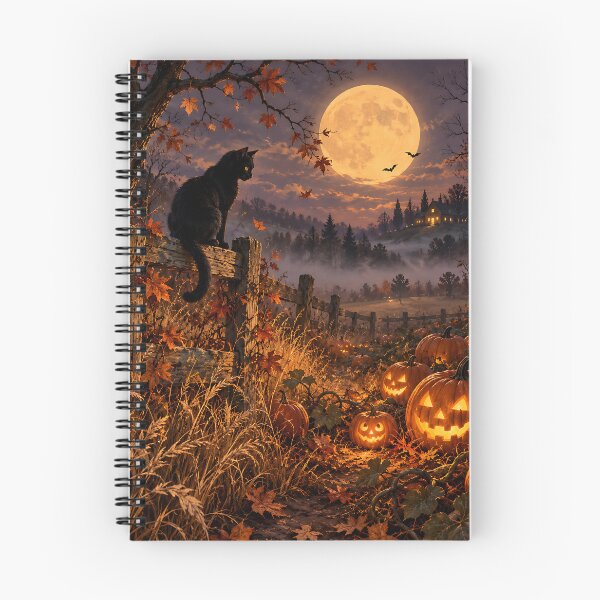 Item preview, Halloween Spooky Cat designed and sold by RobertMartinArt.