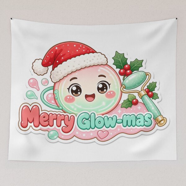 Item preview, Esthetician Christmas Merry Glow-mas Gift designed and sold by Soft Merch.