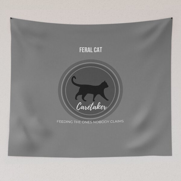 Item preview, Feral Cat Caretaker Colony Shirt designed and sold by Zyvora-merch.