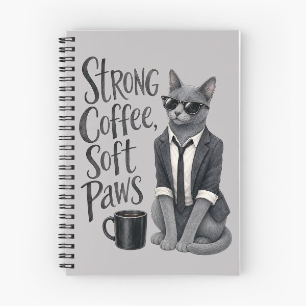 Item preview, Strong Coffee Soft Paws designed and sold by prettykaler.