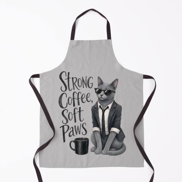 Item preview, Strong Coffee Soft Paws designed and sold by prettykaler.