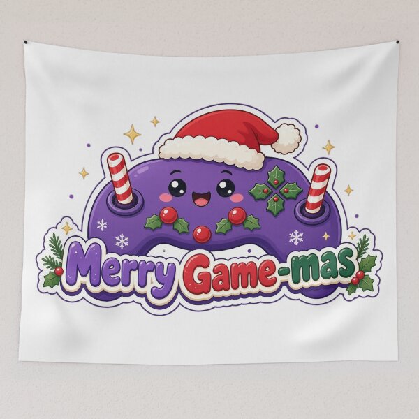 Item preview, Gamer Christmas Merry Game-mas Gift designed and sold by Soft Merch.