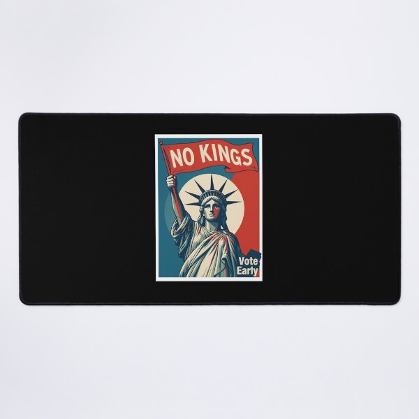 Item preview, No Kings Vote Early October 2026 Liberty designed and sold by vdzooart.