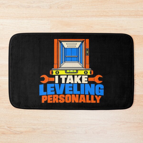 Item preview, I Take Leveling Personally Elevator Leveling Humor designed and sold by DreamLayerStudio.