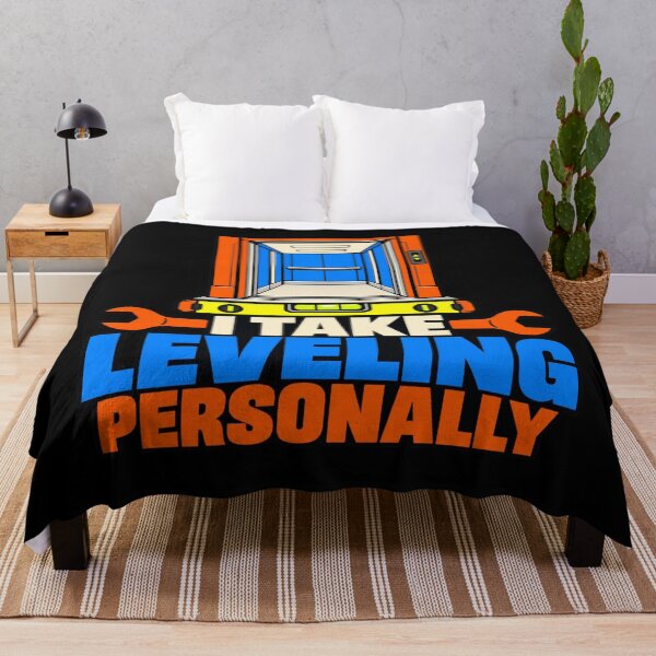 Item preview, I Take Leveling Personally Elevator Leveling Humor designed and sold by DreamLayerStudio.