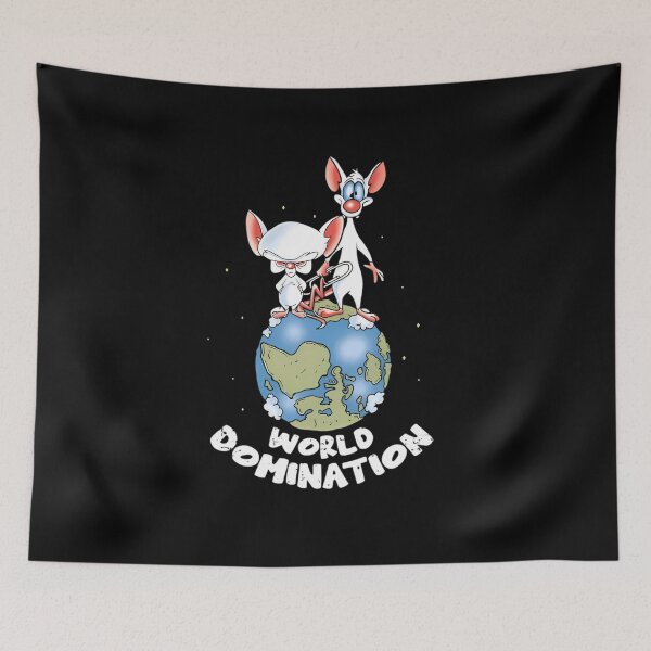 Item preview, Pinky And The Brain World Domination designed and sold by AratPrime.